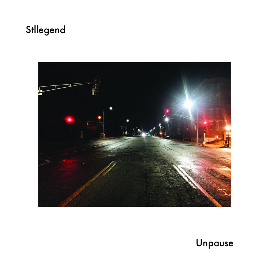 The album cover for Stllegend's release "Unpause".